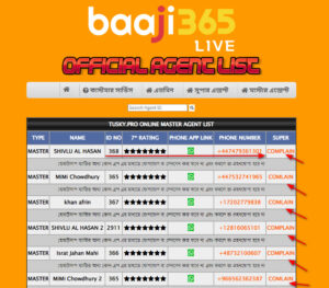 baaji365 official customer support